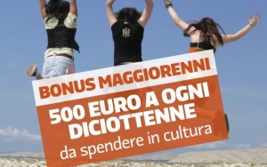 Bonus 500 euro 18 anni